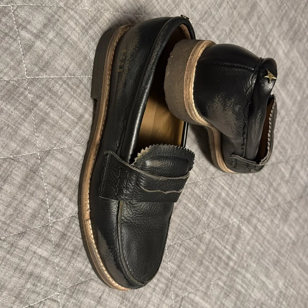 Golden Goose Black Leather Loafers - Picture 4 of 4